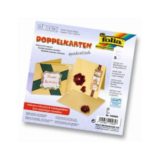 Folia Blankokarte 220 g/m2 quadratisch Gold Folia Blankokarte 220 g/m2 quadratisch Gold