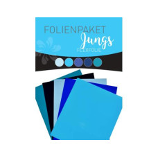 Stahls Aufbügelfolie Flex Set Jungs