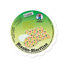 URSUS Papp-Bierdeckel mit Wellenrand 100 Stück
