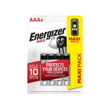 Energizer Batterie MAX AAA LR03  8 Stück