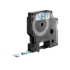 DYMO Beschriftungsband D1 Schwarz auf Transparent