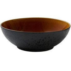 Bitz Salatschüssel 30 cm, Schwarz/Amber