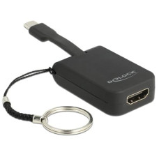 Delock Adapter USB Type-C - HDMI 4K, 30Hz, mit Schlüsselanhänger