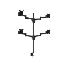 Multibrackets Tischhalterung Officeline Quad bis 8 kg – Schwarz Multibrackets Tischhalterung Officeline Quad bis 8 kg – Schwarz