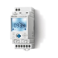 Finder Zeitschaltuhr Serie 12 2x 16A Astro