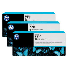 HP Tinte Nr. 771C (B6Y31A) Matte Black (3er-Pack)