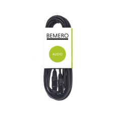 Bemero XLR-Kabel XLRf - XLRm 3 m symmetrisch