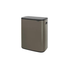 Brabantia Recyclingbehälter Bo Touch Bin 60 Liter, Plantium