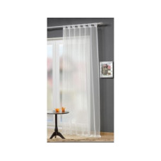 Stotz Decor AG Tagvorhang mit Schlaufe Amanda 140 x 245 cm, Offwhite