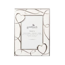 Goldbuch Bilderrahmen Hearts Silber, 10 x 15 cm