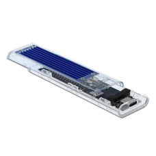 Delock Externes Gehäuse USB3.1 Typ-C - NVME SSD M.2, Transparent Delock Externes Gehäuse USB3.1 Typ-C - NVME SSD M.2, Transparent