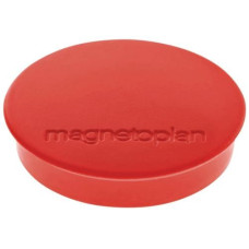 Magnetoplan Haftmagnet Discofix Ø 3 cm Rot, 10 Stück