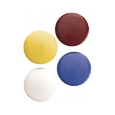 Magnetoplan Haftmagnet Ø 4 cm 4 Stück