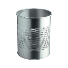 DURABLE Papierkorb 15 Liter, Silber DURABLE Papierkorb 15 Liter, Silber