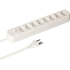 Max Hauri Steckdosenleiste Basic Line 8x Typ13 Weiss Max Hauri Steckdosenleiste Basic Line 8x Typ13 Weiss