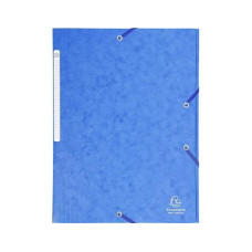Exacompta Gummibandmappe Maxi A4 Blau Exacompta Gummibandmappe Maxi A4 Blau