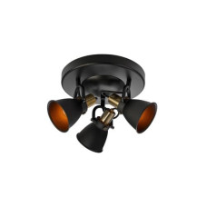 Markslöjd Aufbauspot Alton 3L Schwarz