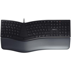 Cherry Tastatur KC 4500 ERGO DE-Layout Schwarz