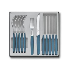 Victorinox Besteck-Set Swiss Modern 12-teilig, Blau