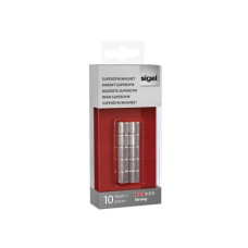 Sigel Magnetplättchen Strong Ø 10 x 10 mm, 10 Stück Sigel Magnetplättchen Strong Ø 10 x 10 mm, 10 Stück