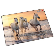 Läufer Schreibunterlage Pferde am Strand 40 x 53 cm, 1 Stück Läufer Schreibunterlage Pferde am Strand 40 x 53 cm, 1 Stück