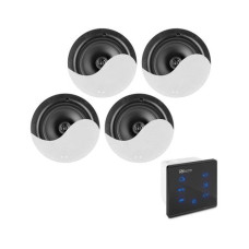 Power Dynamics Deckenlautsprecher Powerline A100B 4er-Set