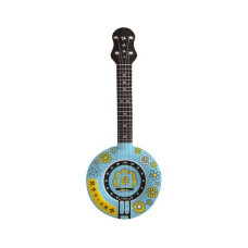 Folat Aufblasbares Accessoire Banjo Blau/Gelb/Schwarz