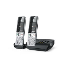 Gigaset Schnurlostelefon Comfort 500A Duo Schwarz/Silber Gigaset Schnurlostelefon Comfort 500A Duo Schwarz/Silber