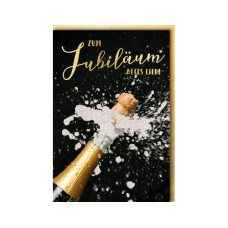 Braun + Company Glückwunschkarte Jubiläum 11.5 x 17 cm, inkl. Couvert