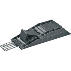 froli Auffahrkeil Wohnwagen 4-teilig Schwarz