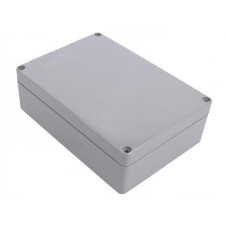 Velleman Gehäuse ABS G313, Wasserdicht Dunkelgrau, 171 x 121 x 55 mm