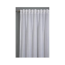 Gardinia Tagvorhang Voile Uni 450 x 245 cm, Weiss