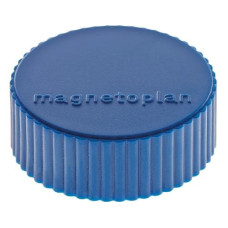 Magnetoplan Haftmagnet Discofix Magnum Ø 3.4 cm Dunkelblau, 10 Stück