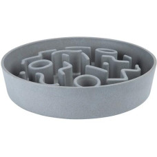 District 70 Bambusnapf Bamboo Dog Slow Feeder Ø 28 cm, Ice-Blue