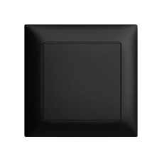 Feller EDIZIOdue Blindabdeckung UP ohne Zentrumsschraube, Schwarz Feller EDIZIOdue Blindabdeckung UP ohne Zentrumsschraube, Schwarz