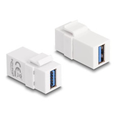 Delock Keystone-Modul USB 3.0 A Weiss Delock Keystone-Modul USB 3.0 A Weiss