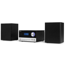 Audizio Micro-HiFi Anlage Toulon Schwarz/Silber