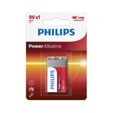 Philips Batterie Batterie Power Alkaline 9 V 1 Stück