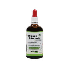 Anibio Hunde-Nahrungsergänzung BIO Schwarzkümmelöl, 100 ml