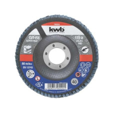 kwb Schleifscheibe Metall 115mm K40