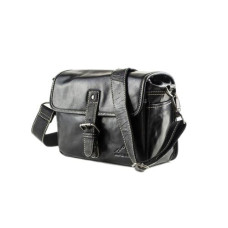 Alpenleder Kamera-Tasche Presse Schwarz