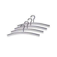Zeller Present Kleiderbügel 4 Stück, Silber Zeller Present Kleiderbügel 4 Stück, Silber