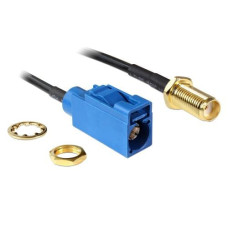 Delock Antennenkabel FAKRA C - SMA, (f-f), 20cm zum Einbau