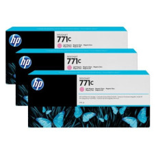 HP Tinte Nr. 771C (B6Y35A) Light Magenta (3er-Pack)