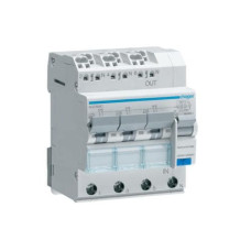 Hager FI / LS 3-3x1PN 6kA C-16A 30mA A QC/BA