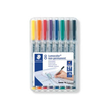 Staedtler Folienstift Lumocolor 312 8er-Set, wasserlöslich