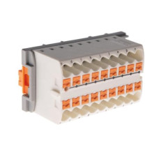 Phoenix Contact Reihenklemme PTFIX 18x2.5-NS35 18-fach, 8 Stück Phoenix Contact Reihenklemme PTFIX 18x2.5-NS35 18-fach, 8 Stück