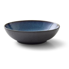 Bitz Salatschüssel 24 cm, Schwarz/Dunkelblau