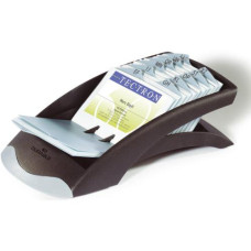 DURABLE Visitenkartenhalter Visifix Desk Vegas Schwarz