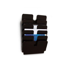 DURABLE Prospektständer Flexiplus 6 A4 quer, Schwarz DURABLE Prospektständer Flexiplus 6 A4 quer, Schwarz